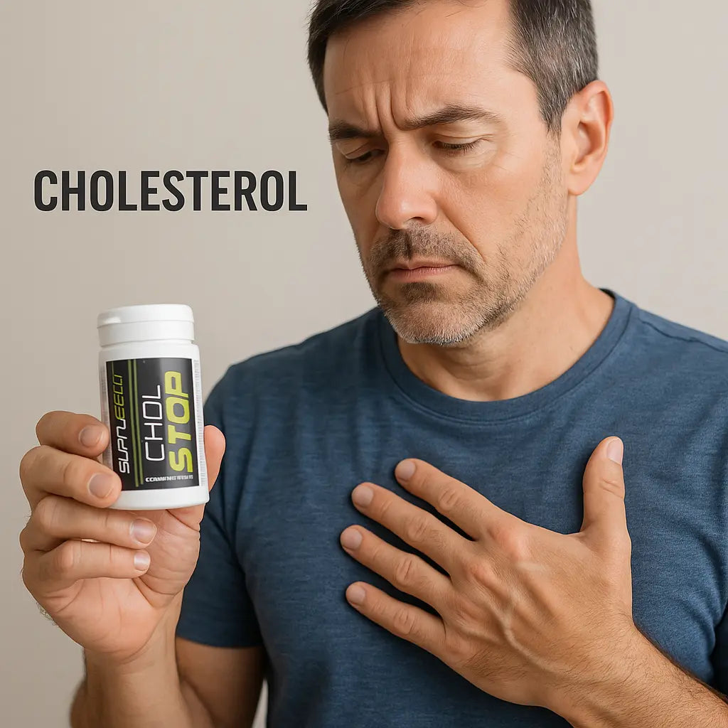 CHOL STOP POUR LA REGULARISATION DU TAUX DE CHOLESTEROL DANS LE SANG AURA PHENIX