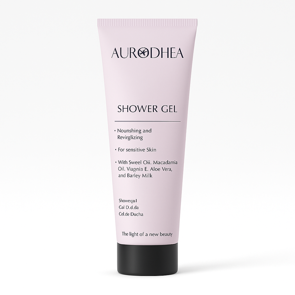 GEL DOUCHE LAIT D’ÂNESSE – PEAU ULTRA-DOUCE & HYDRATÉE MÊME POUR LES PEAUX SENSIBLES - AURA PHENIX