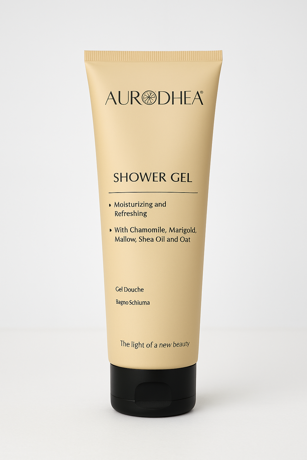 GEL DOUCHE À L’AVOINE – APAISANT & HYDRATANT POUR PEAUX SENSIBLES AURA PHENIX