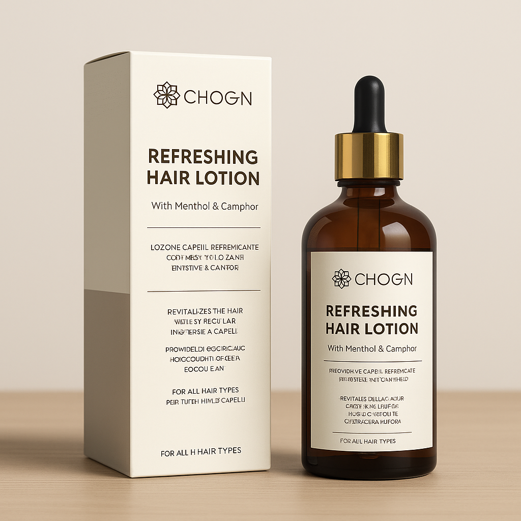 LOTION CAPILLAIRE RAFRAÎCHISSANTE AU MENTHOL – TONIFIE, STIMULE & APPORTE VOLUME ET LÉGÈRETÉ AURA PHENIX