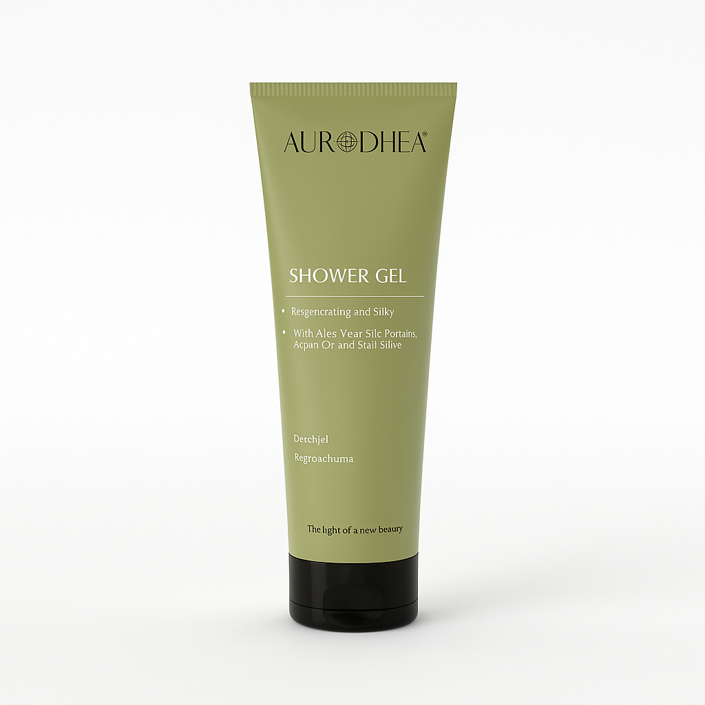 GEL DOUCHE RÉGÉNÉRANT À LA BAVE D’ESCARGOT – HYDRATATION INTENSE & PEAU VELOUTÉE AURA PHENIX
