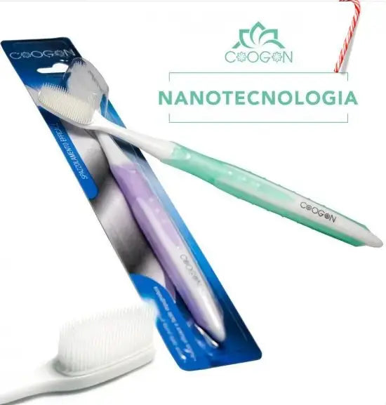 DENTIFRICE BLACK POWER AU CHARBON ACTIF AVEC BROSSE A DENTS A NANOTECHNOLOGIE - AURA PHENIX