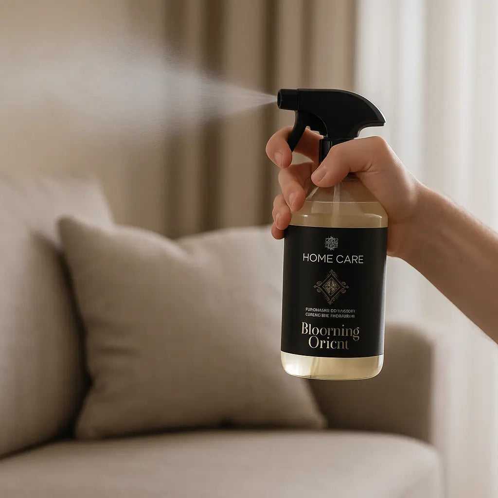 DIFFUSEUR SPRAY POUR PIÈCES ET TISSUS – FRAÎCHEUR IMMÉDIATE & BIEN-ÊTRE DURABLE AURA PHENIX