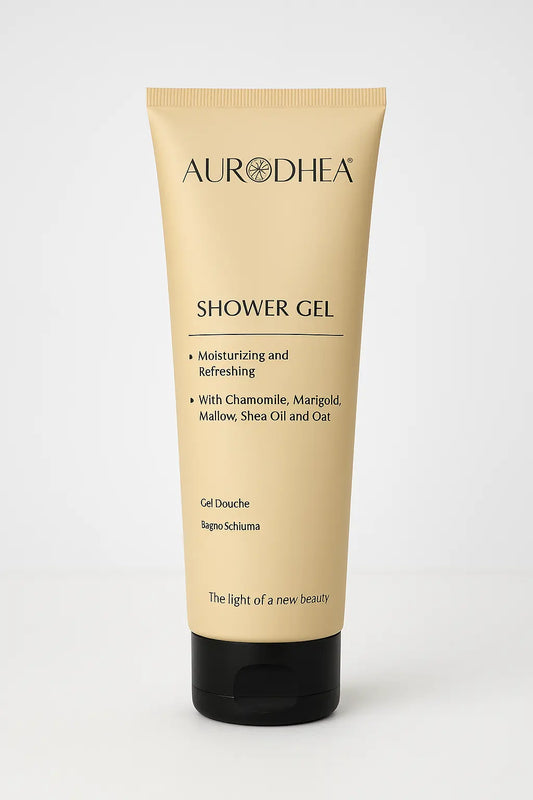 GEL DOUCHE À L’AVOINE – APAISE, HYDRATE & PROTÈGE LES PEAUX SENSIBLES AURA PHENIX