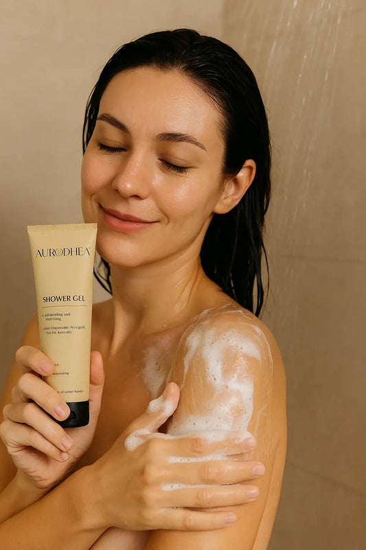 GEL DOUCHE À L’AVOINE – APAISE, HYDRATE & PROTÈGE LES PEAUX SENSIBLES AURA PHENIX