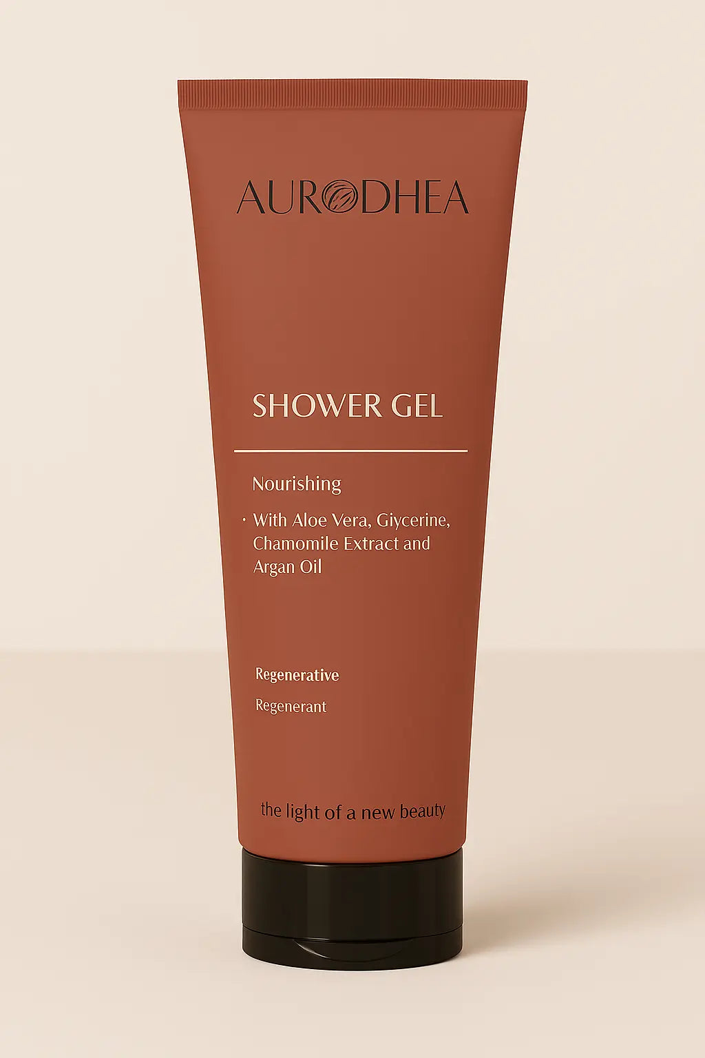 GEL DOUCHE À L’HUILE D ARGAN – NETTOIE, HYDRATE & LUTTE CONTRE LE VIEILLISSEMENT CUTANÉ AURA PHENIX