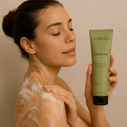 GEL DOUCHE RÉGÉNÉRANT À LA BAVE D’ESCARGOT – HYDRATATION INTENSE & PEAU VELOUTÉE AURA PHENIX