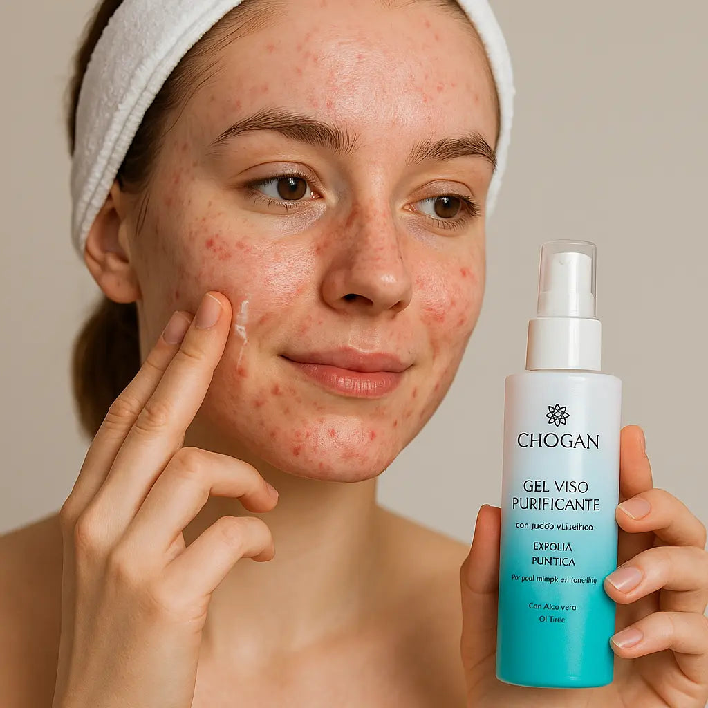 GEL POUR LE VISAGE PURIFIANT AVEC ACIDE SALICYLIQUE POUR LES PEAUX IMPURES ET AVEC ACNÉ AURA PHENIX