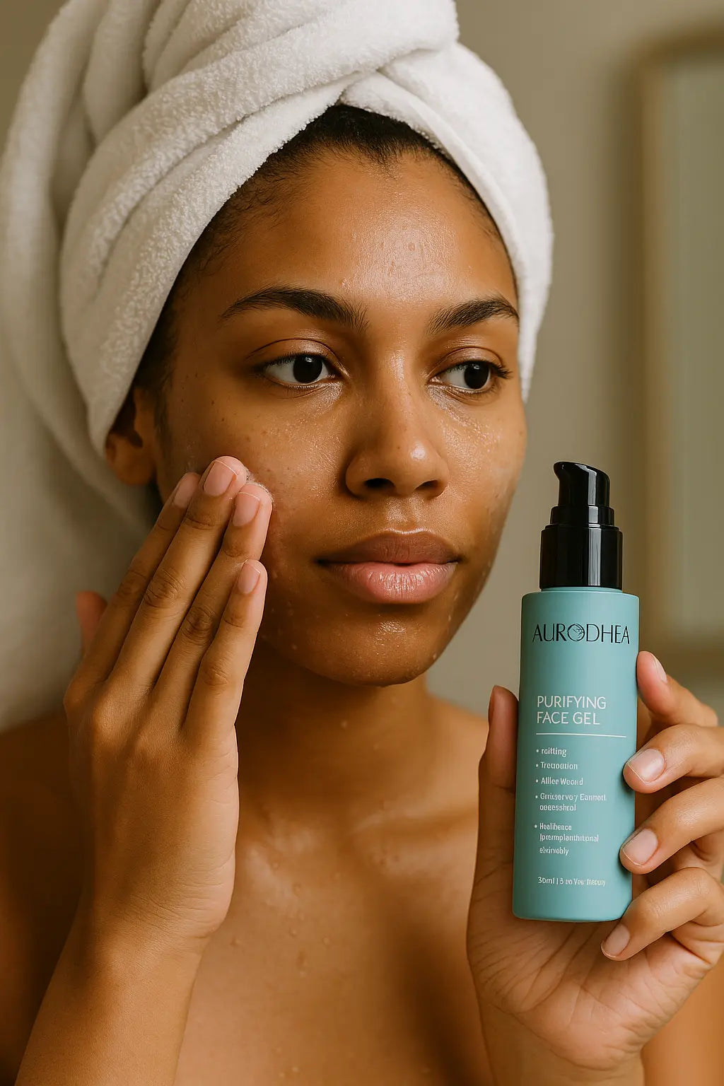 GEL PURIFIANT VISAGE ANTI-IMPERFECTIONS ,ANTI-ACNE AURA PHENIX