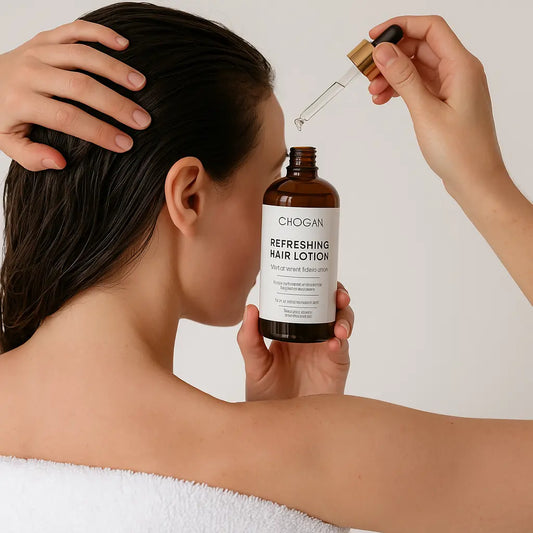 LOTION CAPILLAIRE RAFRAÎCHISSANTE AU MENTHOL – TONIFIE, STIMULE & APPORTE VOLUME ET LÉGÈRETÉ AURA PHENIX