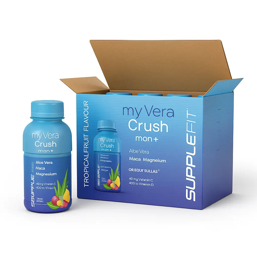 MYVERA CRUSH MAN + BOOST DE TESTOSTÉRONE, VITALITÉ & ÉNERGIE MASCULINE(6 / 12 BOUTEILLES) AURA PHENIX