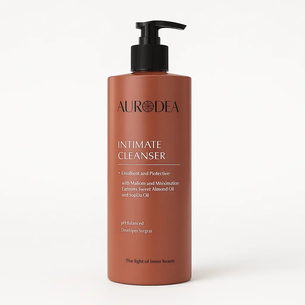 NETTOYANT INTIME À L’HUILE D’ARGAN – DOUCEUR QUOTIDIENNE & CONFORT FÉMININ TOUTES PHASES DE VIE - AURA PHENIX