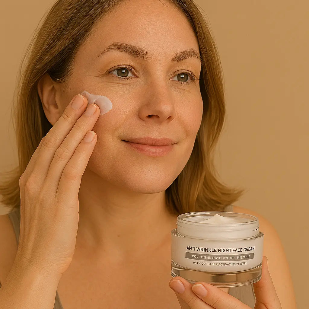 PEPTILUX CRÈME DE NUIT COLLAGEN PRO – RÉPARATION NOCTURNE, ANTI-RIDES & BOOSTER DE COLLAGÈNE AURA PHENIX