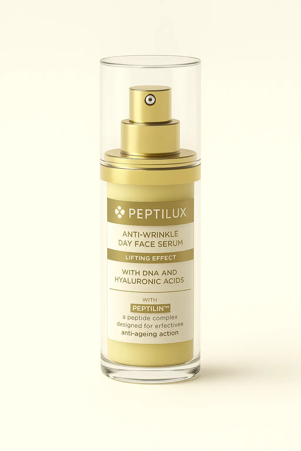 PEPTILUX SÉRUM DE JOUR EFFET LIFTING – ANTI-RIDES, FERMETÉ & PROTECTION ANTI-POLLUTION AURA PHENIX