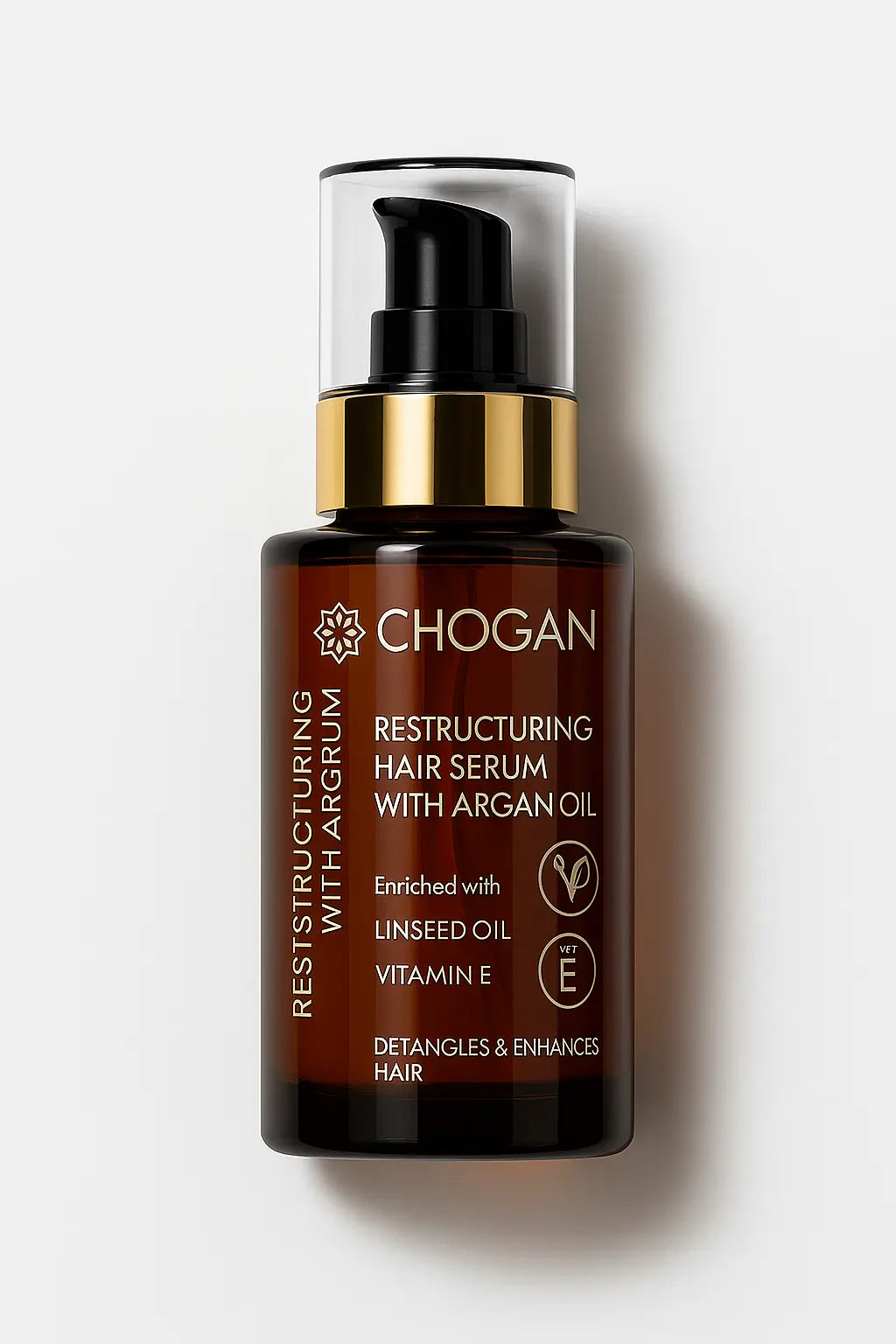 SÉRUM CAPILLAIRE À L’HUILE D’ARGAN – ANTI-FRISOTTIS, RÉPARATEUR & BRILLANCE INTENSE SANS EFFET GRAS AURA PHENIX