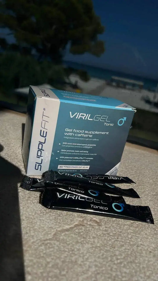 VIRILGEL – BOOSTER D'ÉNERGIE, FORCE MASCULINE & RÉSISTANCE SEXUELLE, LUTTE CONTRE FAIBLESSE SEXUELLE - AURA PHENIX
