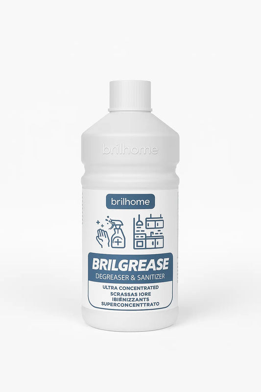 BRILGREASE - DÉGRAISSANT ET ASSAINISSANT SUPER-CONCENTRE  MULTI-SURFACES AURA PHENIX