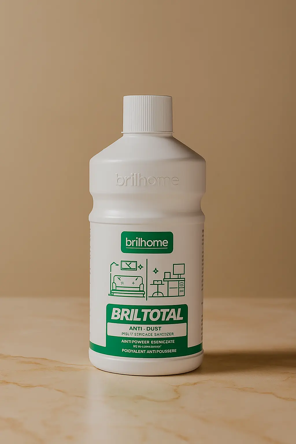 BRILTOTAL - DETERGENT POUR L'HYGIENE ANTI-POUSSIERE AURA PHENIX