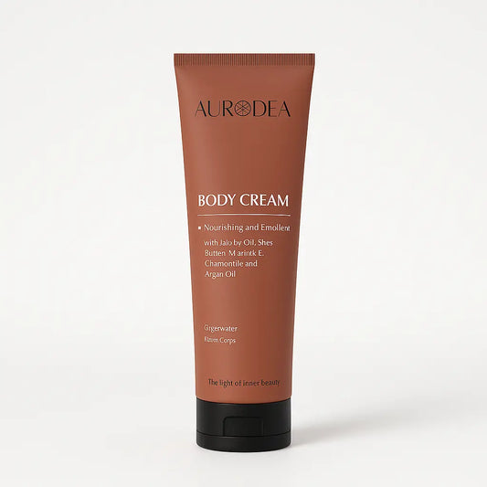 CRÈME CORPS BIO À L’HUILE D’ARGAN – ÉCLAT NATUREL, HYDRATATION INTENSE & APAISEMENT DES PEAUX SENSIBLES - AURA PHENIX