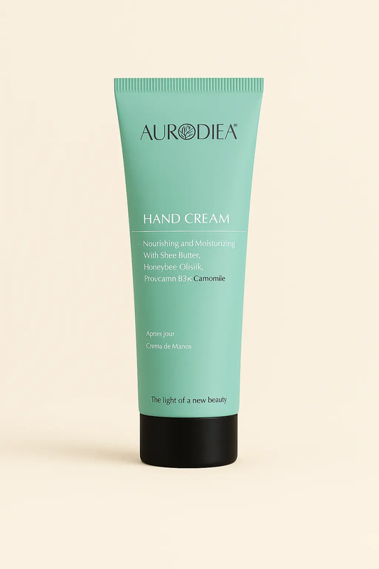 CRÈME MAINS APAISANTE À LA CAMOMILLE – PROTECTION & DOUCEUR POUR PEAUX SENSIBLES AURA PHENIX