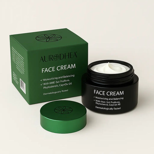 CRÈME VISAGE À L’ALOE VERA – HYDRATATION, PROTECTION & ACTION ANTI-ÂGE NATURELLE AURA PHENIX