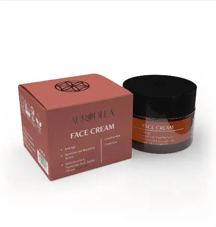 CREME VISAGE A L’HUILE D’ARGAN - 50 ML COMBAT LE VIEILLISSEMENT DE LA PEAU - AURA PHENIX