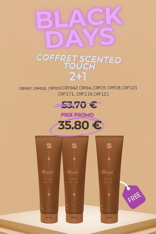 BLACK FRIDAY : 2 CRÈMES DE CORPS PARFUMÉES ACHETÉES, UNE CRÈME DE CORPS PARFUMÉ OFFERTE - AURA PHENIX