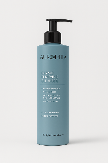 NETTOYANT DERMO-PURIFIANT ANTI-ACNÉ – SÉBO-RÉGULATEUR, DÉTOXIFIANT & ÉCLAT VISAGE AURA PHENIX