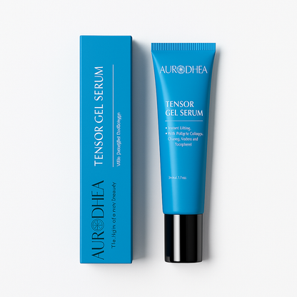 SÉRUM GEL TENSEUR ANTI-ÂGE – EFFET LIFTING IMMÉDIAT & RIDES LISSÉES NATURELLEMENT AURA PHENIX