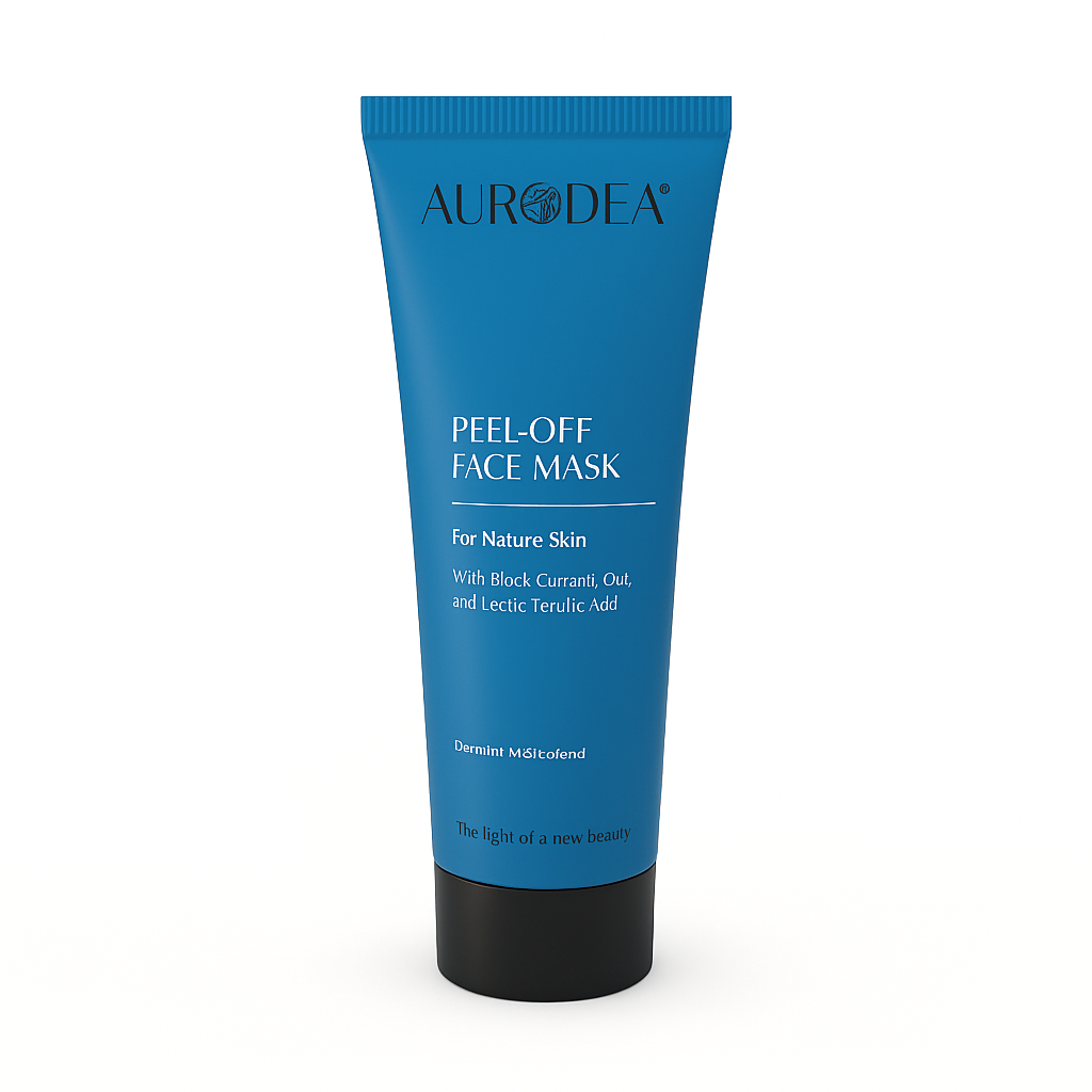 MASQUE VISAGE PEEL-OFF ANTI-ÂGE – HYDRATATION 24H, EFFET TENSEUR & ÉCLAT DES PEAUX MATURES AURA PHENIX