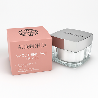 BASE DE TEINT LISSANTE AURODHEA – FLOUTE RIDES & PORES, PROLONGE LA TENUE DU MAQUILLAGE AURA PHENIX