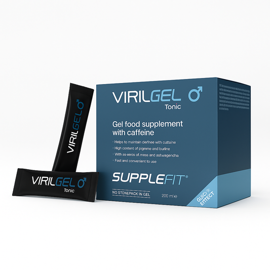 VIRILGEL – BOOSTER D'ÉNERGIE, FORCE MASCULINE & RÉSISTANCE SEXUELLE, LUTTE CONTRE FAIBLESSE SEXUELLE AURA PHENIX