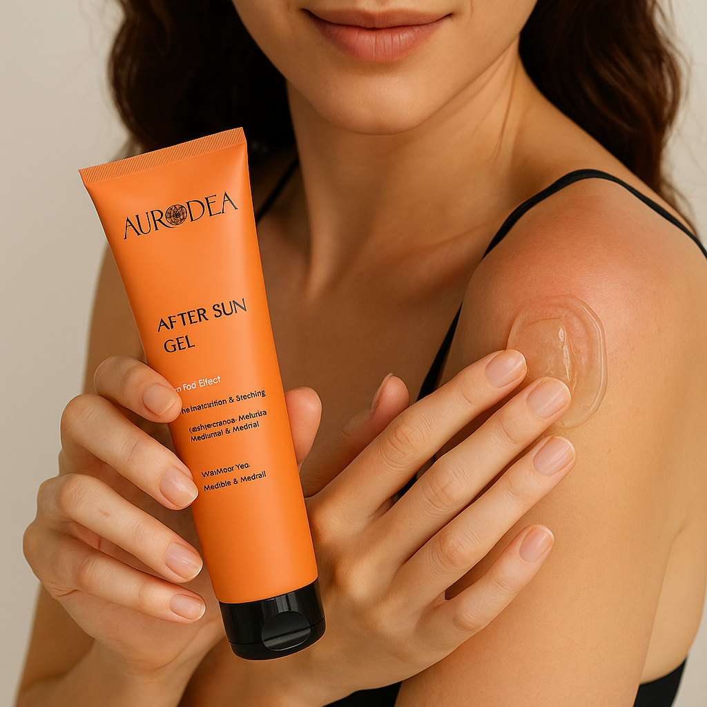 GEL APRÈS-SOLEIL À L’ALOE VERA – APAISEMENT, FRAÎCHEUR ET HYDRATATION INSTANTANÉE AURA PHENIX