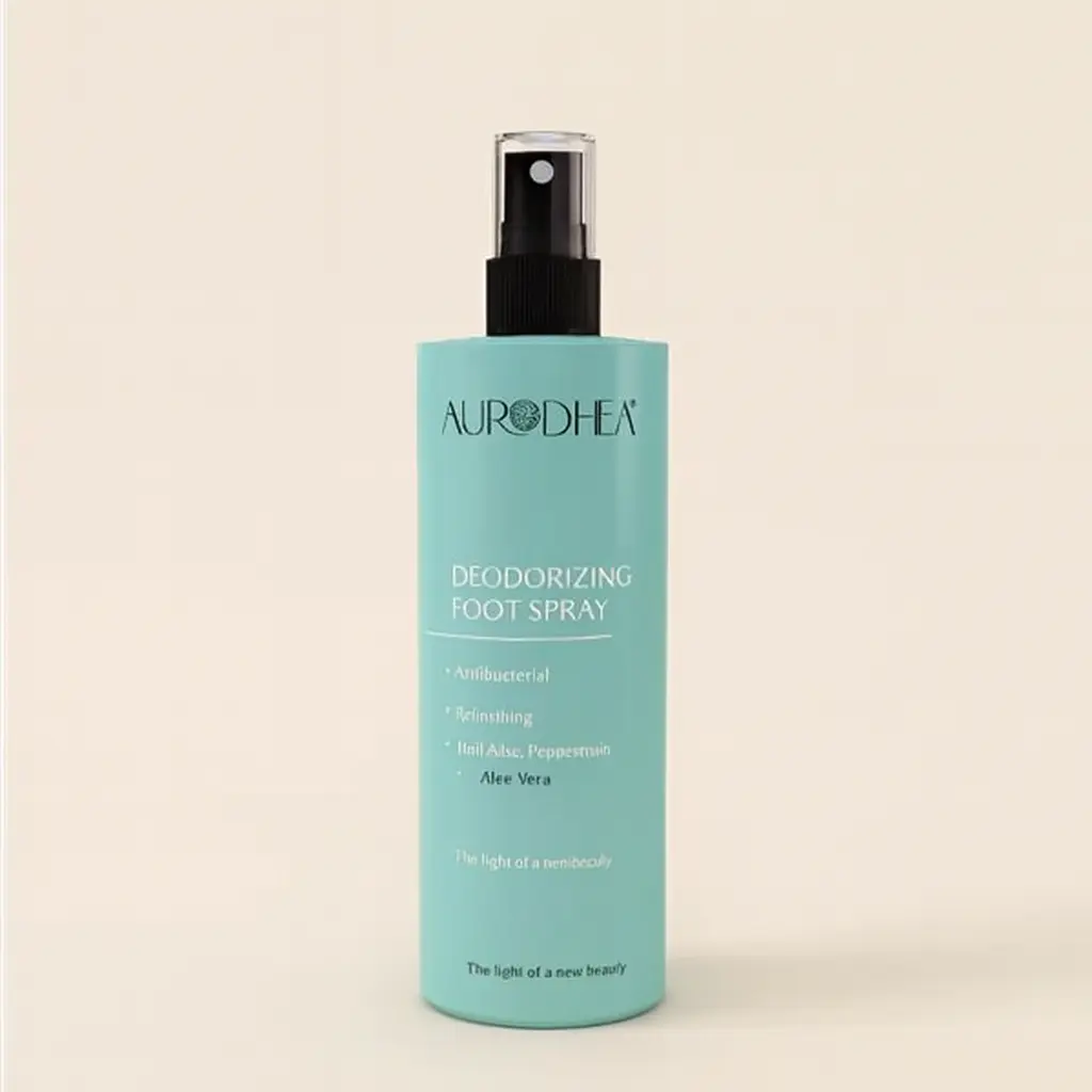 DEODORANT SPRAY POUR LES PIEDS – ANTI-ODEURS, RAFRAÎCHISSANT & ANTIBACTÉRIEN AURA PHENIX