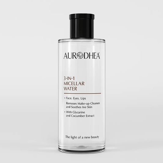 EAU MICELLAIRE 3 EN 1 - 250 ML POUR DEMAQUILLANT WATERPROOF ET  IMPURETES AURA PHENIX