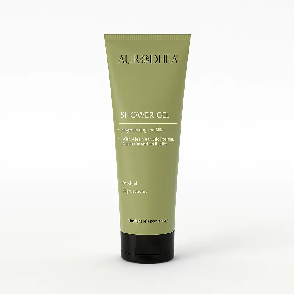 GEL DOUCHE RÉGÉNÉRANT À LA BAVE D’ESCARGOT – HYDRATATION INTENSE & PEAU VELOUTÉE AURA PHENIX