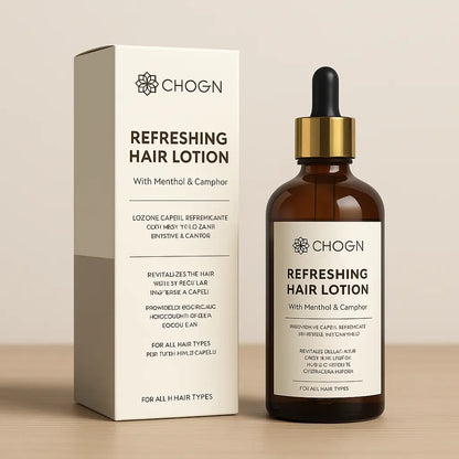 LOTION CAPILLAIRE RAFRAÎCHISSANTE AU MENTHOL – TONIFIE, STIMULE & APPORTE VOLUME ET LÉGÈRETÉ AURA PHENIX