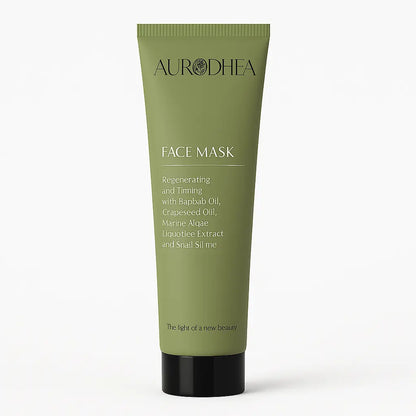 MASQUE VISAGE ILLUMINATEUR ET ECLAIRCISSANT A LA BAVE D’ESCARGOT ET VITAMINE C - 50 ML AURA PHENIX