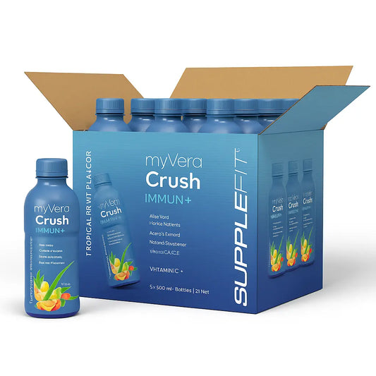 MYVERA CRUSH MAN + BOOST DE TESTOSTÉRONE, VITALITÉ & ÉNERGIE MASCULINE(6 / 12 BOUTEILLES) AURA PHENIX