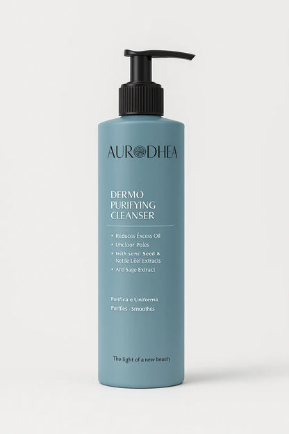 NETTOYANT DERMO-PURIFIANT ANTI-ACNÉ – SÉBO-RÉGULATEUR, DÉTOXIFIANT & ÉCLAT VISAGE AURA PHENIX