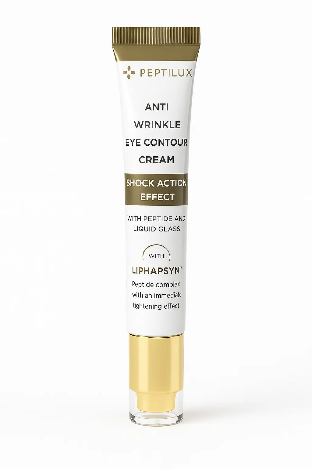 PEPTILUX CRÈME YEUX SHOCK ACTION – EFFET LIFTING IMMÉDIAT, ANTI-RIDES & REGARD REPULPÉ 6–10H AURA PHENIX