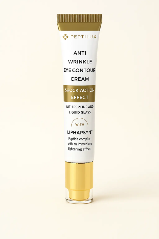 PEPTILUX CRÈME YEUX SHOCK ACTION – EFFET LIFTING IMMÉDIAT, ANTI-RIDES & REGARD REPULPÉ 6–10H AURA PHENIX