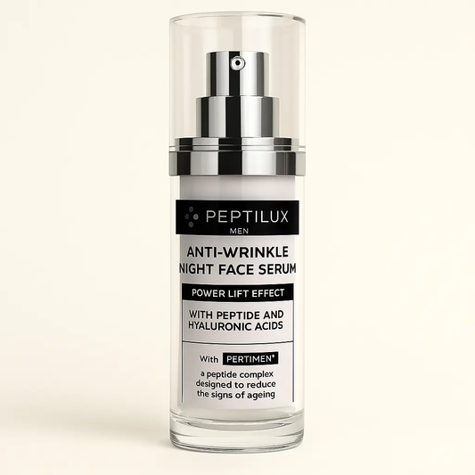 PEPTILUX MEN SÉRUM DE NUIT POWER LIFT – ANTI-RIDES, LISSANT & HYDRATATION INTENSE SANS BRILLANCE AURA PHENIX