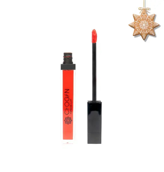 ROUGE A LEVRES LIQUIDE MAT LONGUE TENUE - RED VELVET AURA PHENIX