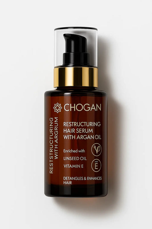 SÉRUM CAPILLAIRE À L’HUILE D’ARGAN – ANTI-FRISOTTIS, RÉPARATEUR & BRILLANCE INTENSE SANS EFFET GRAS AURA PHENIX