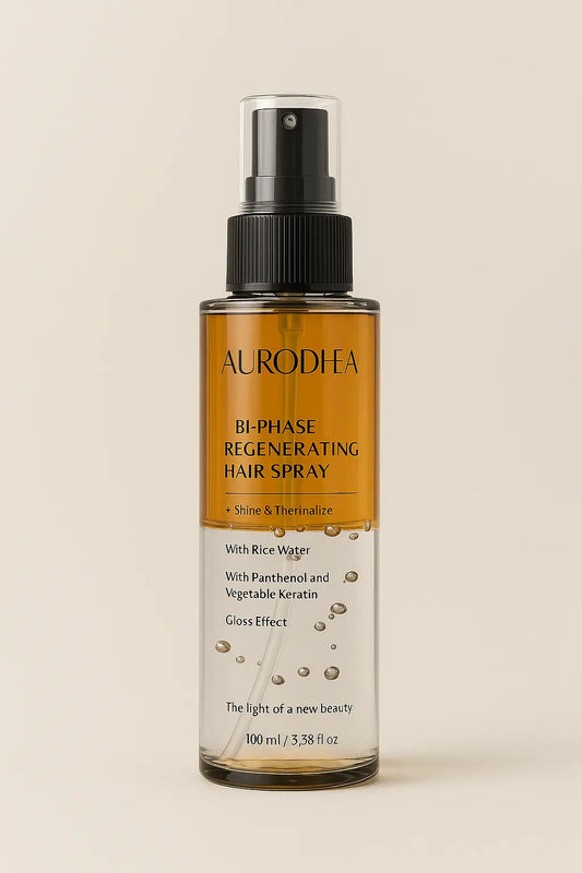 SPRAY CAPILLAIRE BIPHASÉ RÉGÉNÉRANT POUR CHEVEUX BRUNS AURA PHENIX
