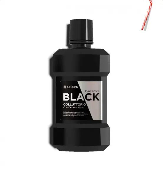 BAIN DE BOUCHE BLACK AU CHARBON ACTIF - 250 ML - AURA PHENIX