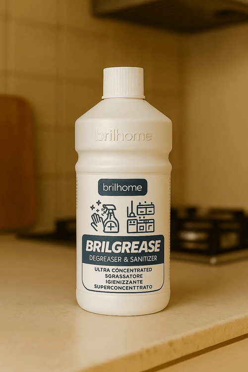 BRILGREASE - DÉGRAISSANT ET ASSAINISSANT SUPER - CONCENTRE MULTI - SURFACES - AURA PHENIX