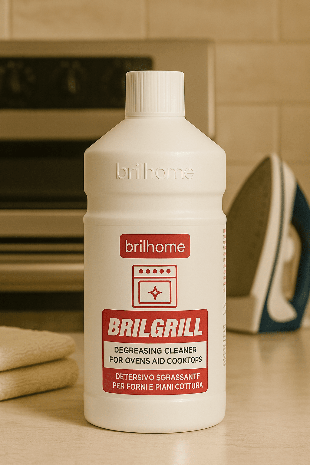 BRILGRILL - NETTOYANT DEGRAISSANT POUR FOURS ET HOTTES - AURA PHENIX
