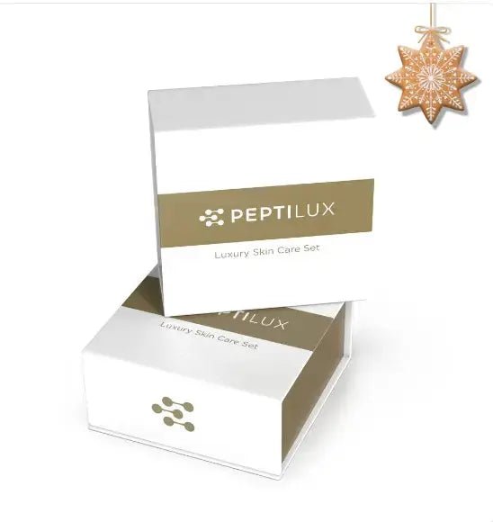 COFFRET PEPTILUX LUXURY SKIN CARE NIGHT – SOIN ANTI - RIDES RÉPARATEUR & BOOSTER DE COLLAGÈNE - AURA PHENIX